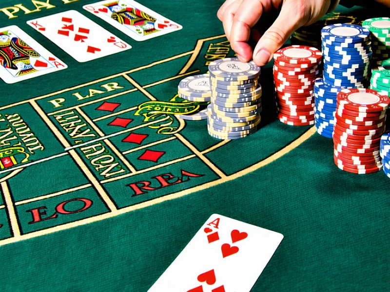 Bàn chơi Baccarat trực tuyến với người chia bài và các lá bài - S666