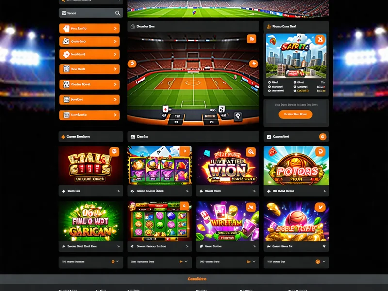 Hình ảnh sảnh trò chơi S666 đa dạng với cá cược thể thao, casino trực tuyến, xổ số và slot game