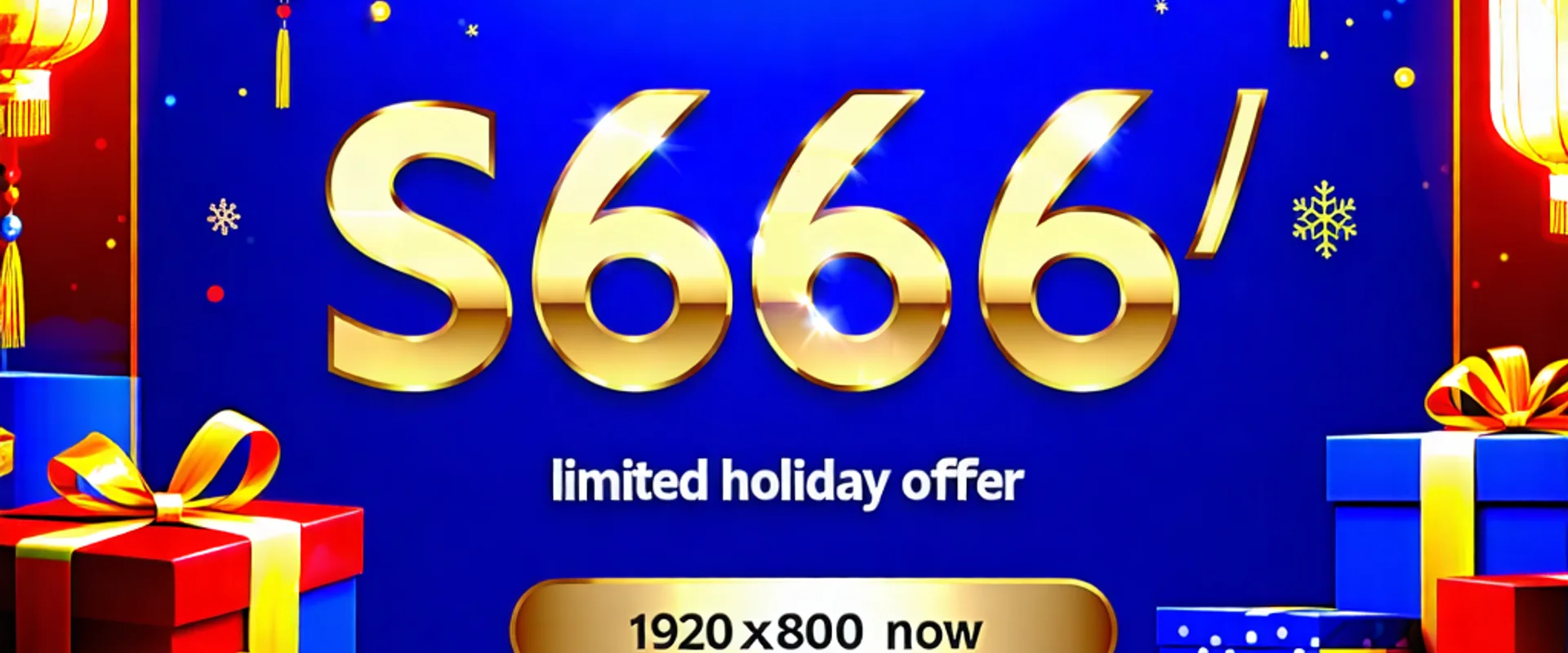 Banner ưu đãi dịp lễ S666, s66