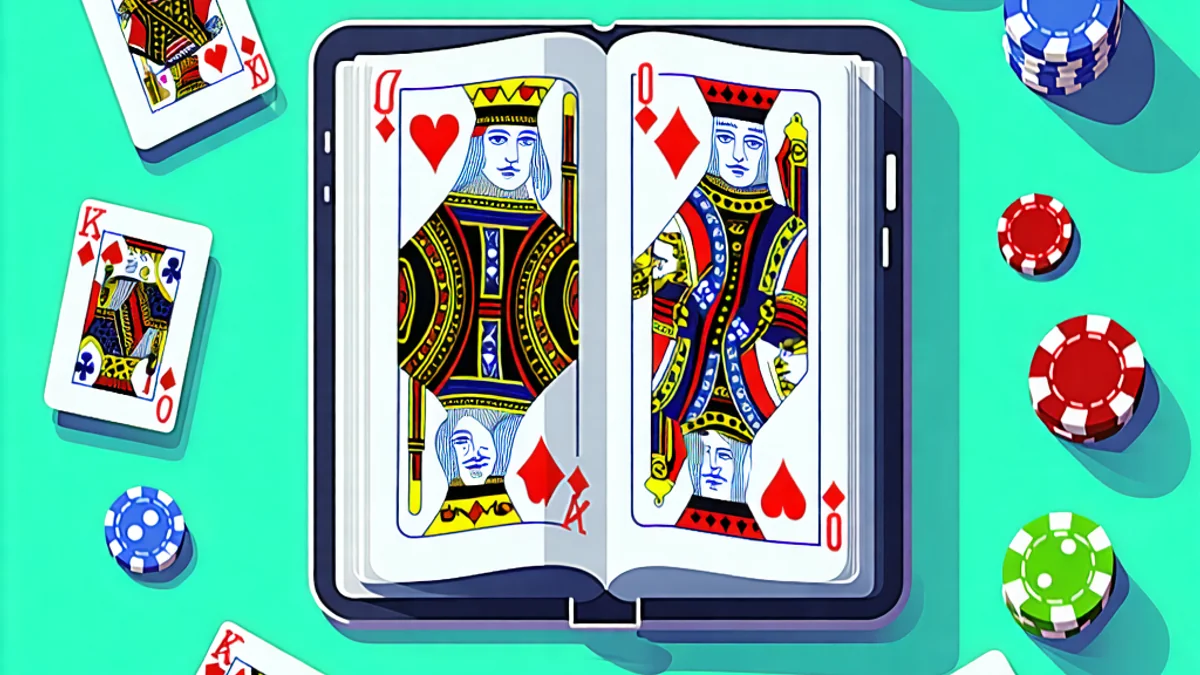 Hình ảnh minh họa các quy tắc chơi game bài và cờ bạc